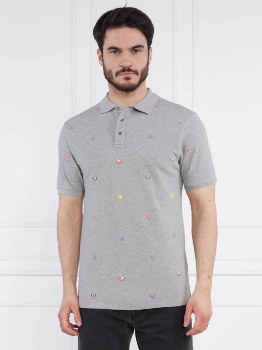 Zdjęcie produktu Kenzo Polo | Slim Fit szary