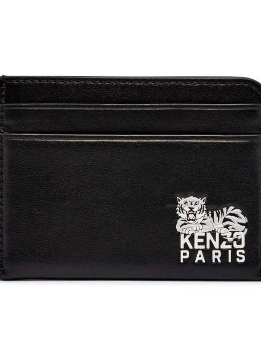 Zdjęcie produktu Kenzo Skórzane etui na karty czarny