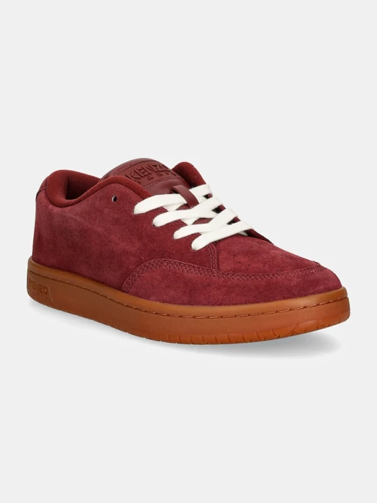 Zdjęcie produktu Kenzo sneakersy zamszowe Dome Low Top Sneakers bordowy