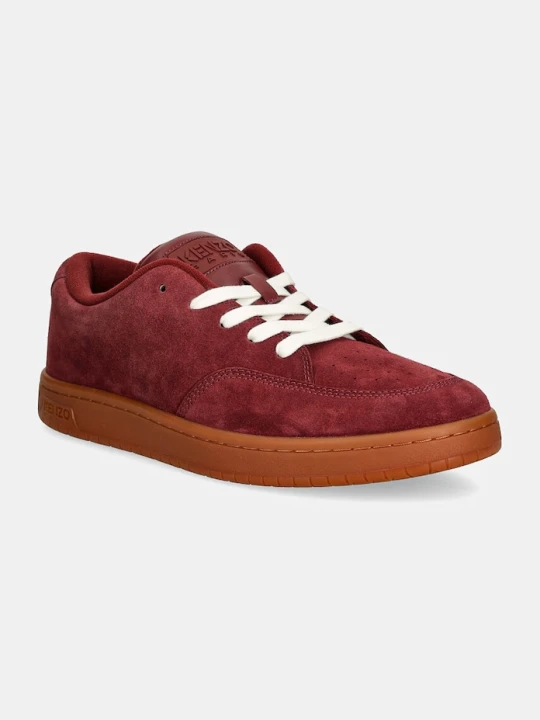 Zdjęcie produktu Kenzo sneakersy zamszowe Dome Low Top Sneakers bordowy