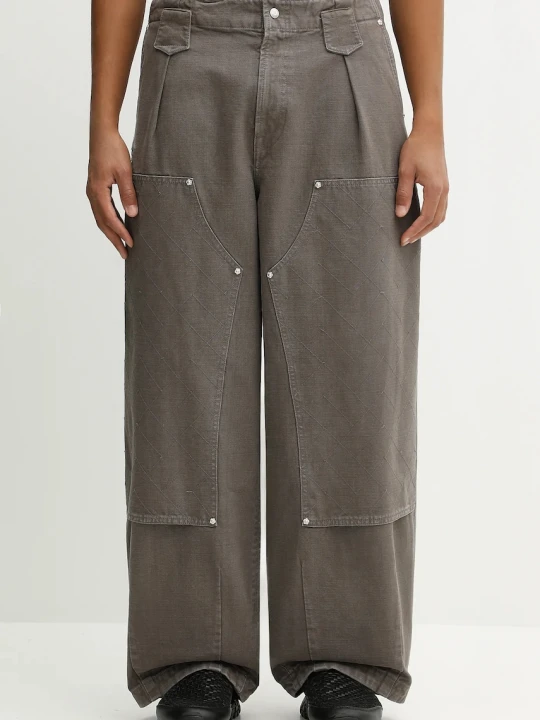 Zdjęcie produktu Kenzo spodnie bawełniane Double Knee Pant