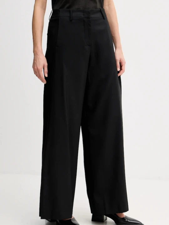 Zdjęcie produktu Kenzo spodnie wełniane czarny