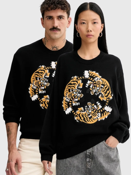 Zdjęcie produktu Kenzo sweter wełniany x Verdy czarny