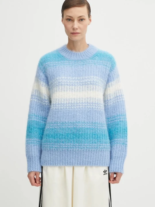 Zdjęcie produktu Kenzo sweter z wełną Speed Stripe Hairy Knit Jumper