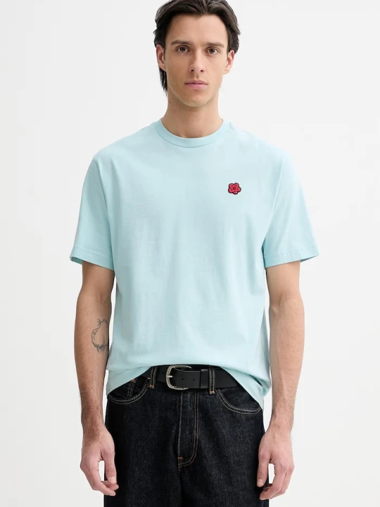 Zdjęcie produktu Kenzo t-shirt bawełniany turkusowy