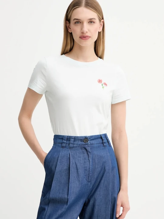 Zdjęcie produktu Kenzo t-shirt bawełniany biały