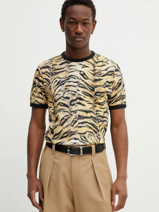 Zdjęcie produktu Kenzo t-shirt bawełniany żółty