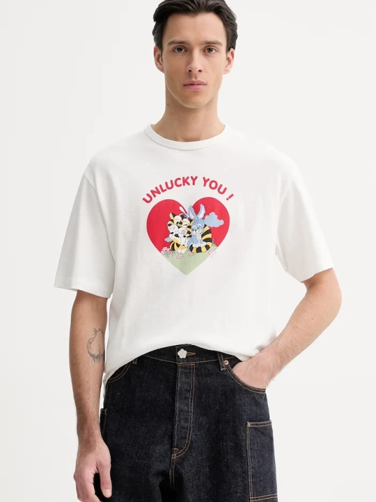 Zdjęcie produktu Kenzo t-shirt bawełniany beżowy