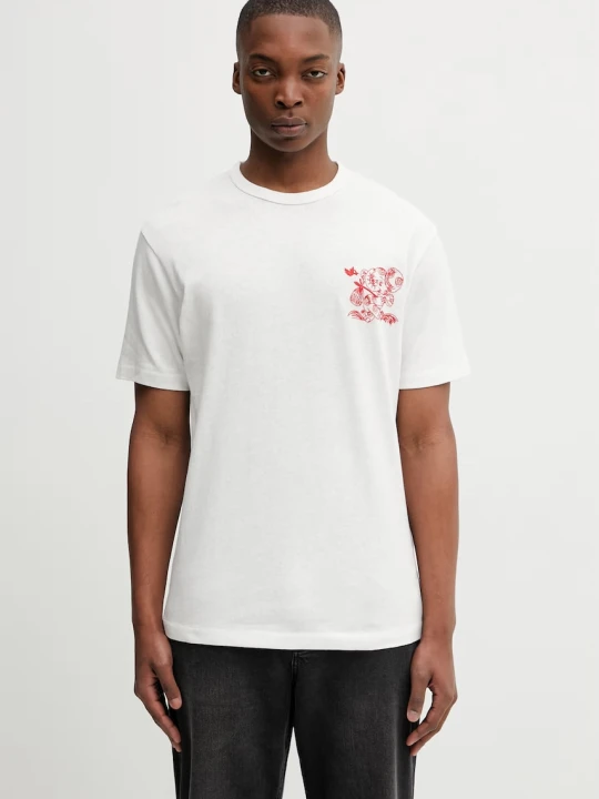 Zdjęcie produktu Kenzo t-shirt bawełniany GOTS CARTOON OUTLINED CL