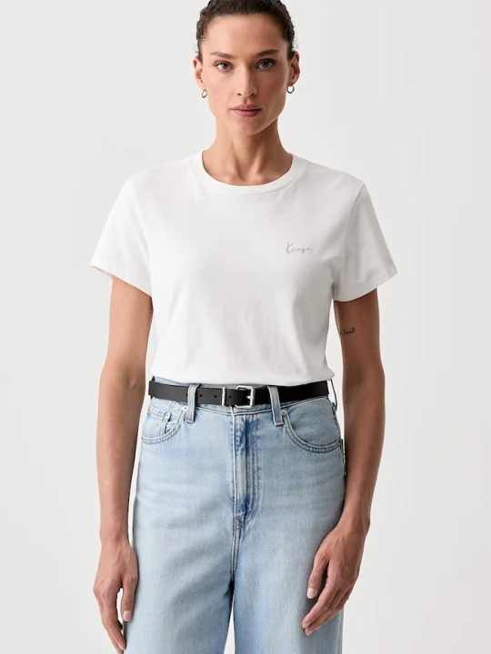 Zdjęcie produktu Kenzo T-shirt damski bawełniany biały
