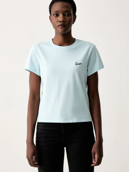 Zdjęcie produktu Kenzo T-shirt damski bawełniany niebieski
