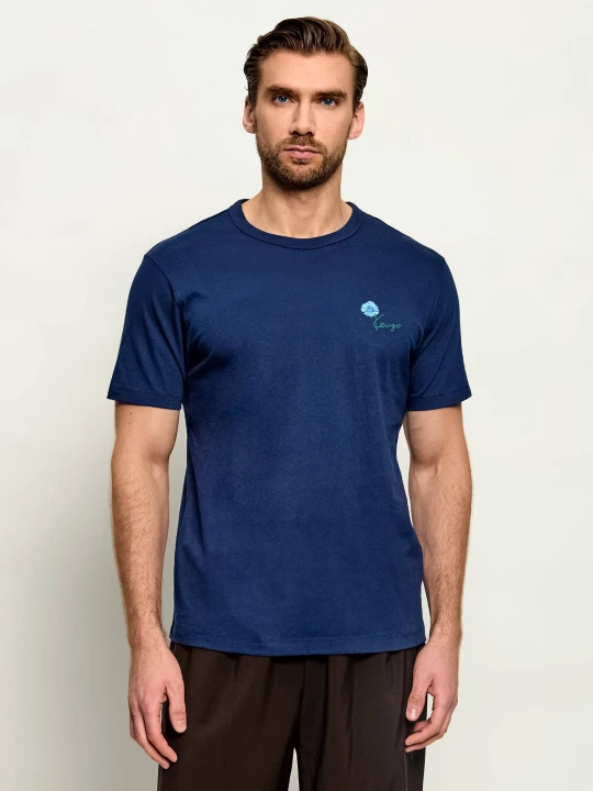 Zdjęcie produktu Kenzo T-shirt KENZO Tulip | Slim Fit granatowy