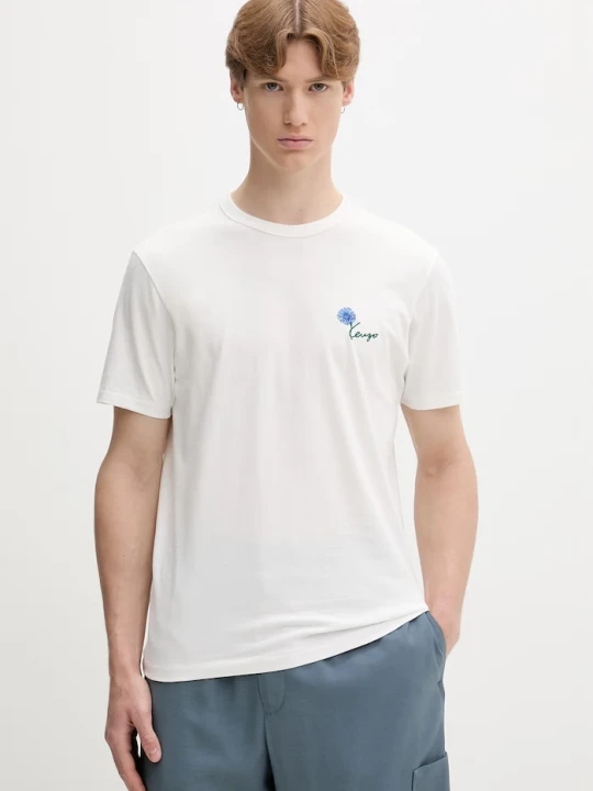 Zdjęcie produktu Kenzo T-shirt męski bawełniany biały