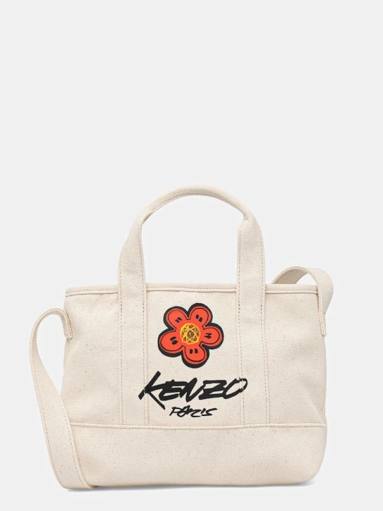 Zdjęcie produktu Kenzo torba bawełniana 24 x 18 x 8, 5 cm beżowy