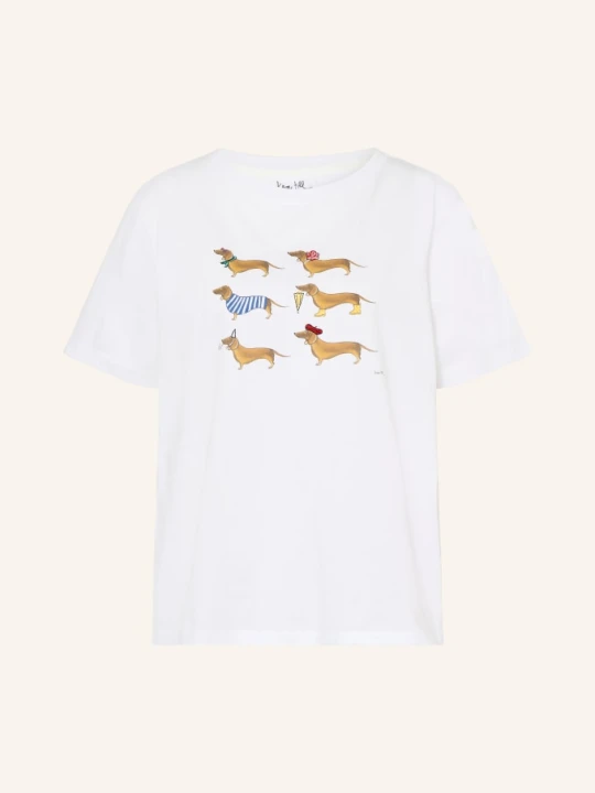 Zdjęcie produktu Kera Till T-Shirt Dackel weiss biały