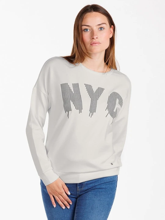 Zdjęcie produktu KEY LARGO Bluza "Brooklyn" w kolorze białym rozmiar: L