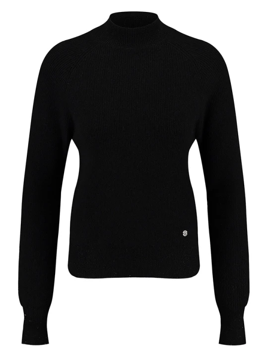 Zdjęcie produktu KEY LARGO Sweter "Corinna" w kolorze czarnym rozmiar: M