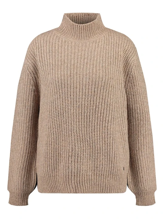 Zdjęcie produktu KEY LARGO Sweter "Dina" w kolorze beżowym rozmiar: XL
