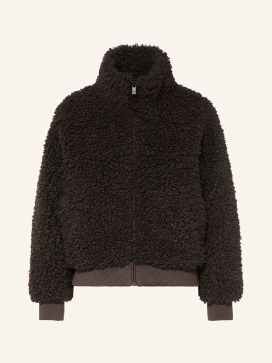 Zdjęcie produktu Khujo Kurtka Z Futerkiem Typu Teddy Blessing braun CIEMNOBRĄZOWY