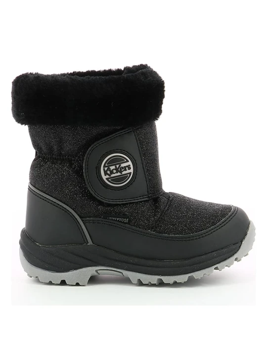 Zdjęcie produktu Kickers Kozaki zimowe "Jumpsnow WPF" w kolorze czarnym rozmiar: 25