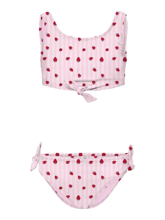 Zdjęcie produktu KIDS ONLY Bikini "Beach" w kolorze jasnoróżowym rozmiar: 158/164