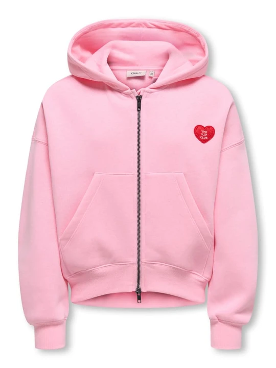 Zdjęcie produktu KIDS ONLY Bluza "Evisa" w kolorze jasnoróżowym rozmiar: 146 / 152