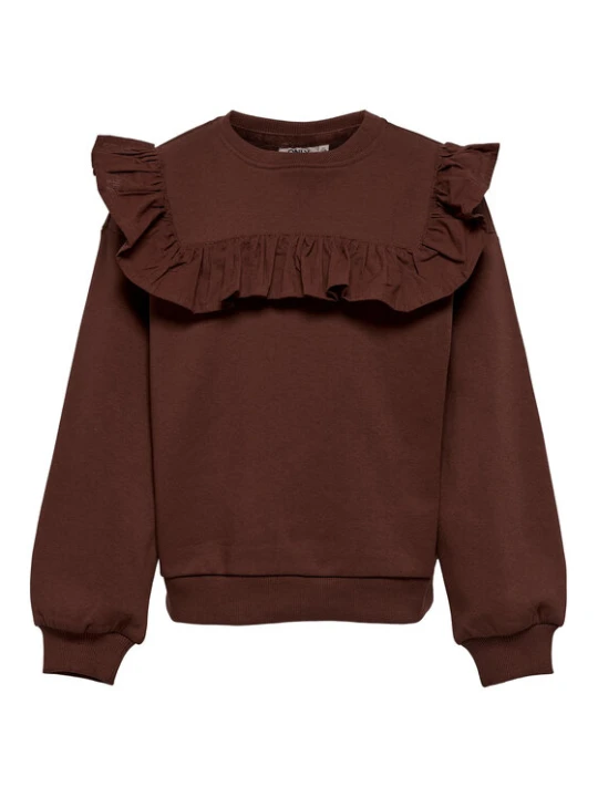 Zdjęcie produktu Kids ONLY Bluza Felia 15275359 Brązowy Regular Fit
