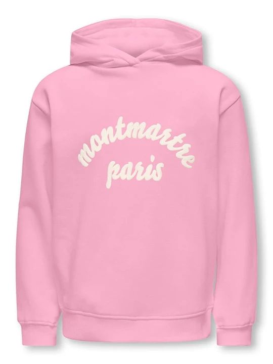 Zdjęcie produktu KIDS ONLY Bluza "Holly life" w kolorze jasnoróżowym rozmiar: 122 / 128