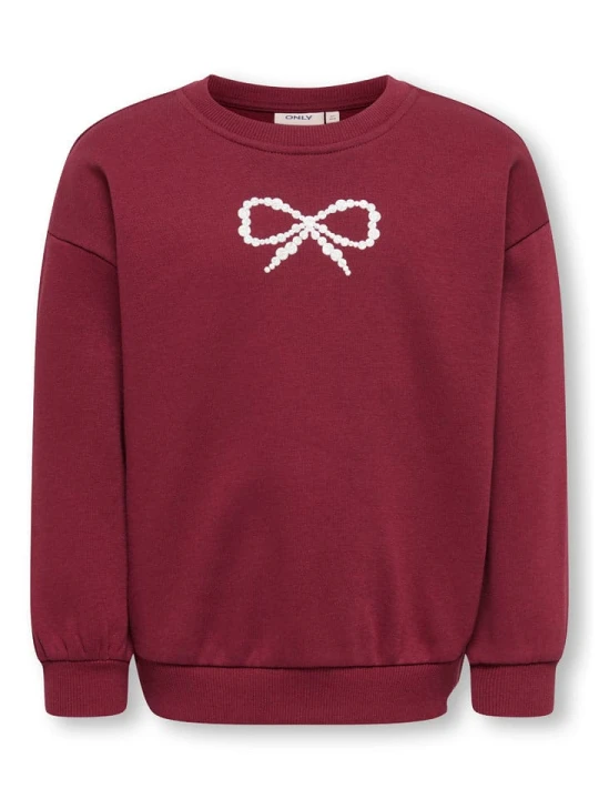 Zdjęcie produktu KIDS ONLY Bluza "Kate" w kolorze czerwonym rozmiar: 104