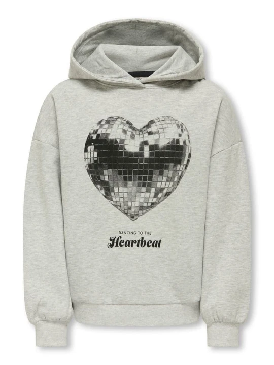 Zdjęcie produktu KIDS ONLY Bluza "Marita" w kolorze szarym rozmiar: 122 / 128