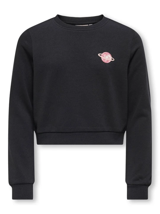 Zdjęcie produktu KIDS ONLY Bluza "Rita" w kolorze czarnym rozmiar: 122 / 128