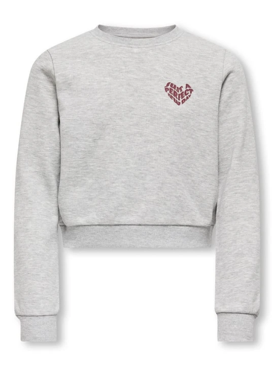 Zdjęcie produktu KIDS ONLY Bluza "Rita" w kolorze szarym rozmiar: 122 / 128