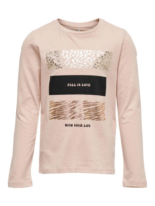 Zdjęcie produktu Kids ONLY Bluzka Linsa 15279218 Różowy Regular Fit