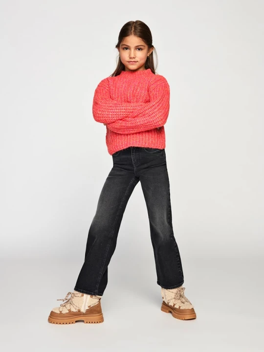 Zdjęcie produktu KIDS ONLY Dżinsy "Juicy" - Comfort fit - w kolorze czarnym rozmiar: 146