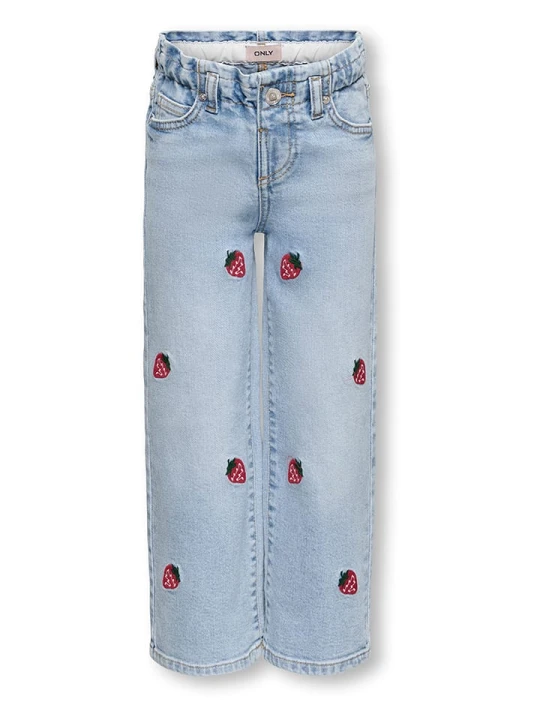 Zdjęcie produktu KIDS ONLY Dżinsy "Luna" - Comfort fit - w kolorze błękitnym rozmiar: 92