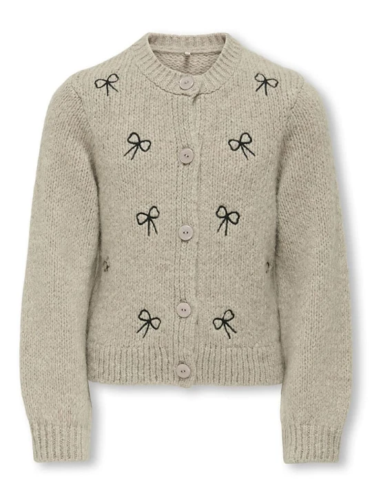 Zdjęcie produktu KIDS ONLY Kardigan "Cody" w kolorze beżowym rozmiar: 122 / 128