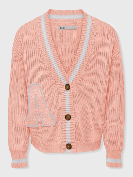 Zdjęcie produktu Kids ONLY Kardigan Coleen 15267487 Różowy Relaxed Fit