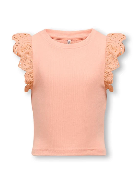 Zdjęcie produktu KIDS ONLY Koszulka "Drea" w kolorze pomarańczowym rozmiar: 146/152