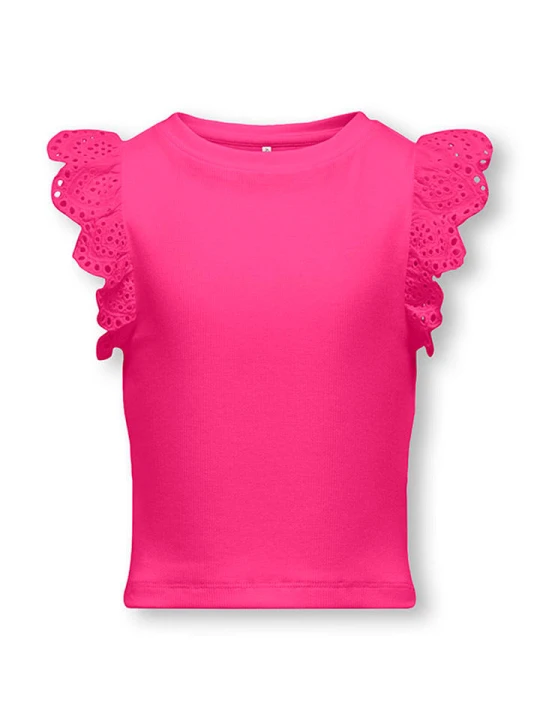 Zdjęcie produktu KIDS ONLY Koszulka "Drea" w kolorze różowym rozmiar: 158/164
