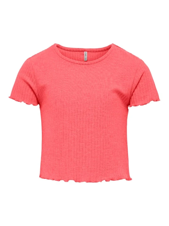 Zdjęcie produktu KIDS ONLY Koszulka "Nella" w kolorze czerwonym rozmiar: 122 / 128