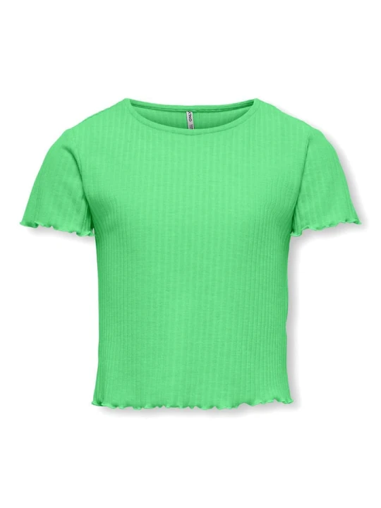Zdjęcie produktu KIDS ONLY Koszulka "Nella" w kolorze zielonym rozmiar: 146/152