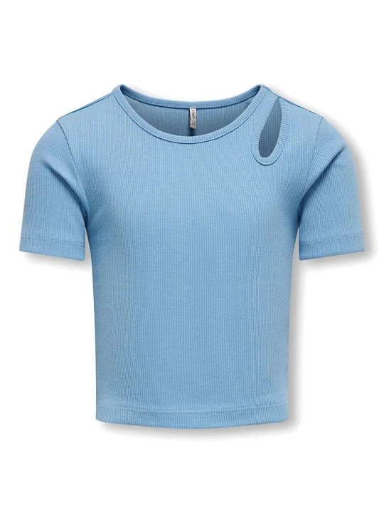 Zdjęcie produktu KIDS ONLY Koszulka "Nessa" w kolorze błękitnym rozmiar: 158 / 164