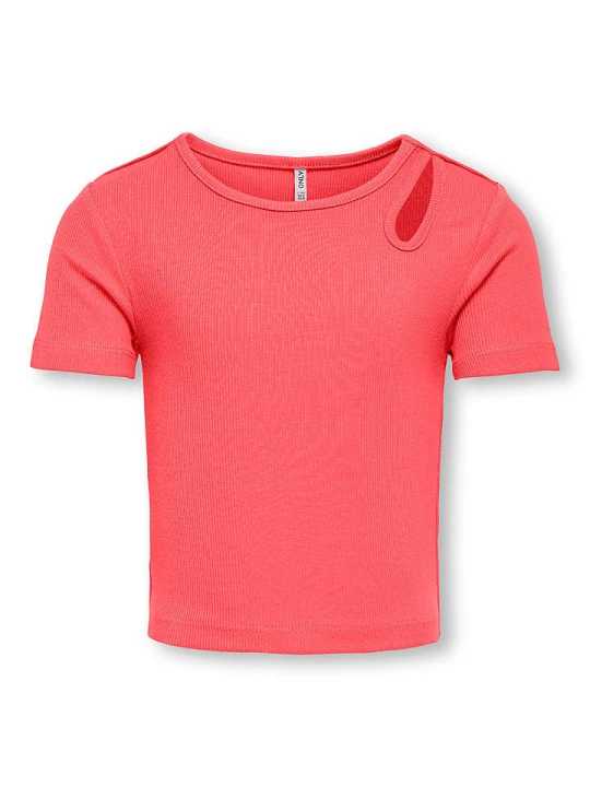 Zdjęcie produktu KIDS ONLY Koszulka "Nessa" w kolorze różowym rozmiar: 122/128