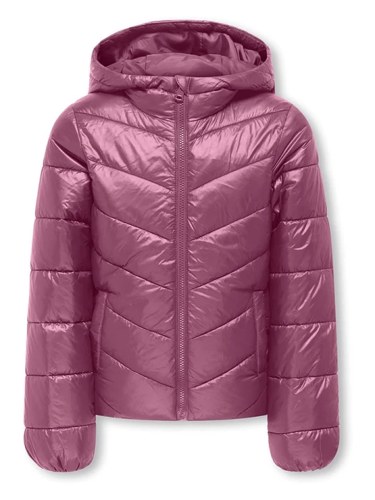 Zdjęcie produktu KIDS ONLY Kurtka pikowana "Kajsa" w kolorze fioletowym rozmiar: 128