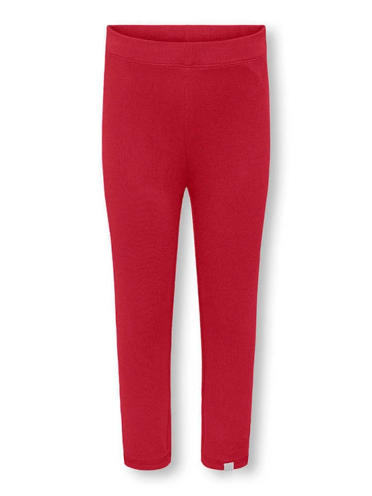 Zdjęcie produktu KIDS ONLY Legginsy "Trinny" w kolorze czerwonym rozmiar: 122