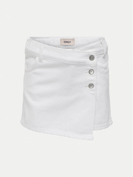 Zdjęcie produktu Kids ONLY Spódnica jeansowa Jenny 15295800 Biały Regular Fit