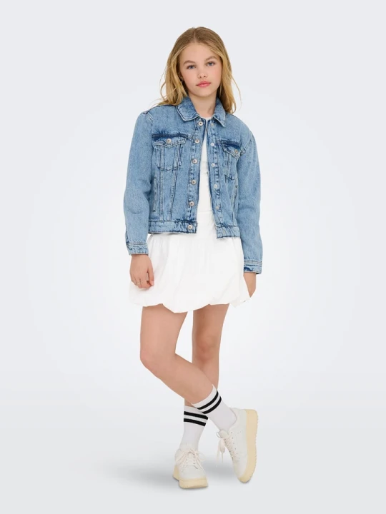 Zdjęcie produktu KIDS ONLY Spódnica "Lia" w kolorze białym rozmiar: 122/128