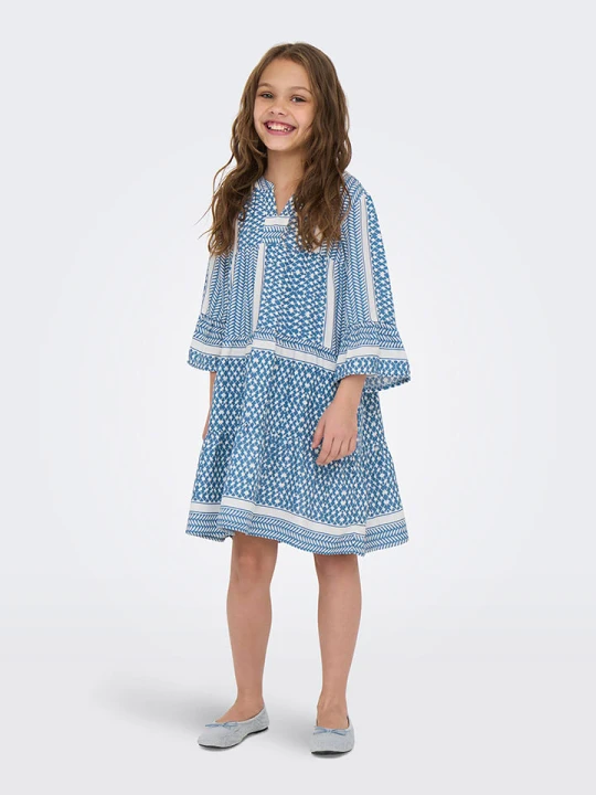 Zdjęcie produktu KIDS ONLY Sukienka "Alberte" w kolorze niebieskim rozmiar: 158