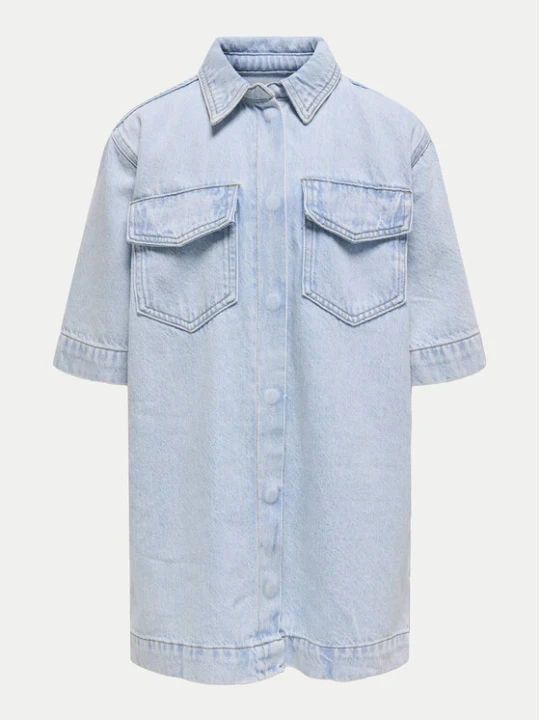 Zdjęcie produktu Kids ONLY Sukienka jeansowa Sophie 15344561 Niebieski Oversize