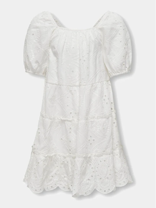 Zdjęcie produktu Kids ONLY Sukienka letnia Cleo 15320402 Biały Regular Fit